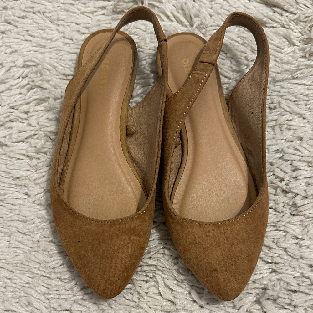 Old navy sling back flats